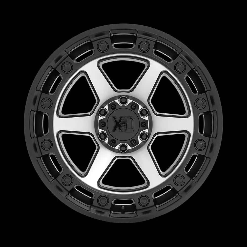 Felg Xd862 Raid Satin Black Machined Xd Series 17x9 Et0 5x127