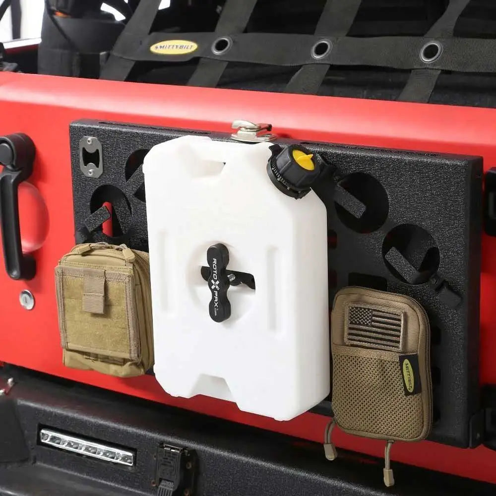 Fellbar Bagasjebord Festet til Bagasjelokket Smittybilt - Jeep Wrangler Jk 2 d 07-18