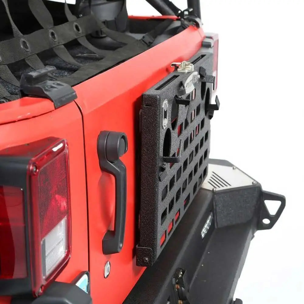 Fellbar Bagasjebord Festet til Bagasjelokket Smittybilt - Jeep Wrangler Jk 2 d 07-18