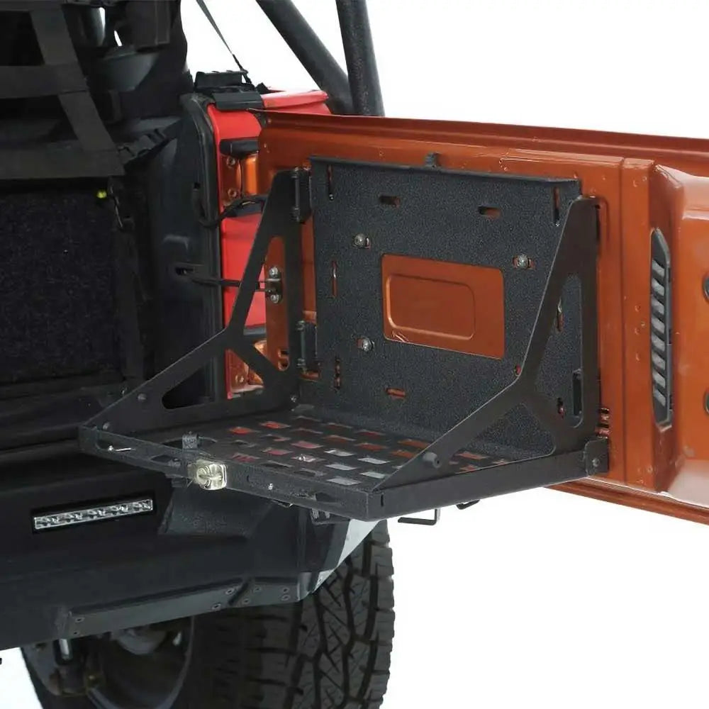 Fellbar Bagasjebord Festet til Bagasjelokket Smittybilt - Jeep Wrangler Jk 2 d 07-18