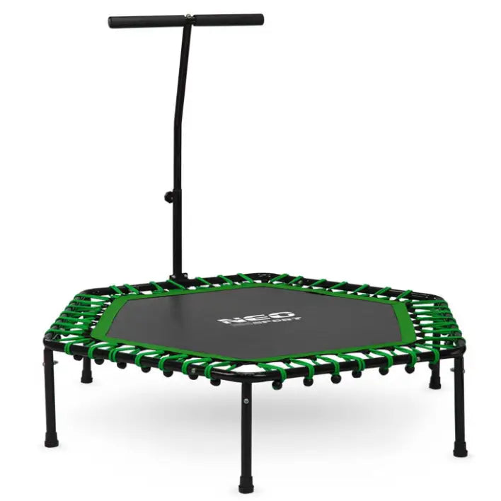 Fitness Trampoline med Håndtak 127cm
