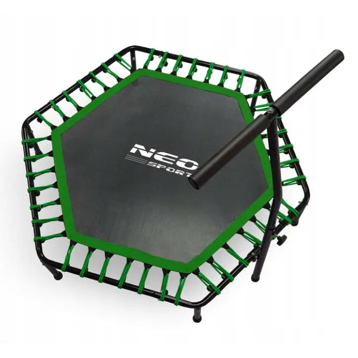 Fitness Trampoline med Håndtak 127cm