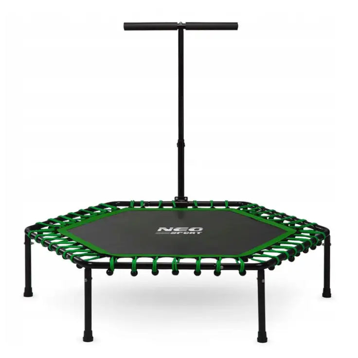 Fitness Trampoline med Håndtak 127cm