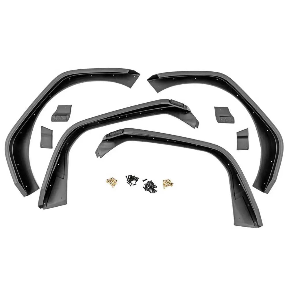 Foran og Bakskjermerforlengelser Rough Country Led Flat - Jeep Wrangler Jl 4xe 21-