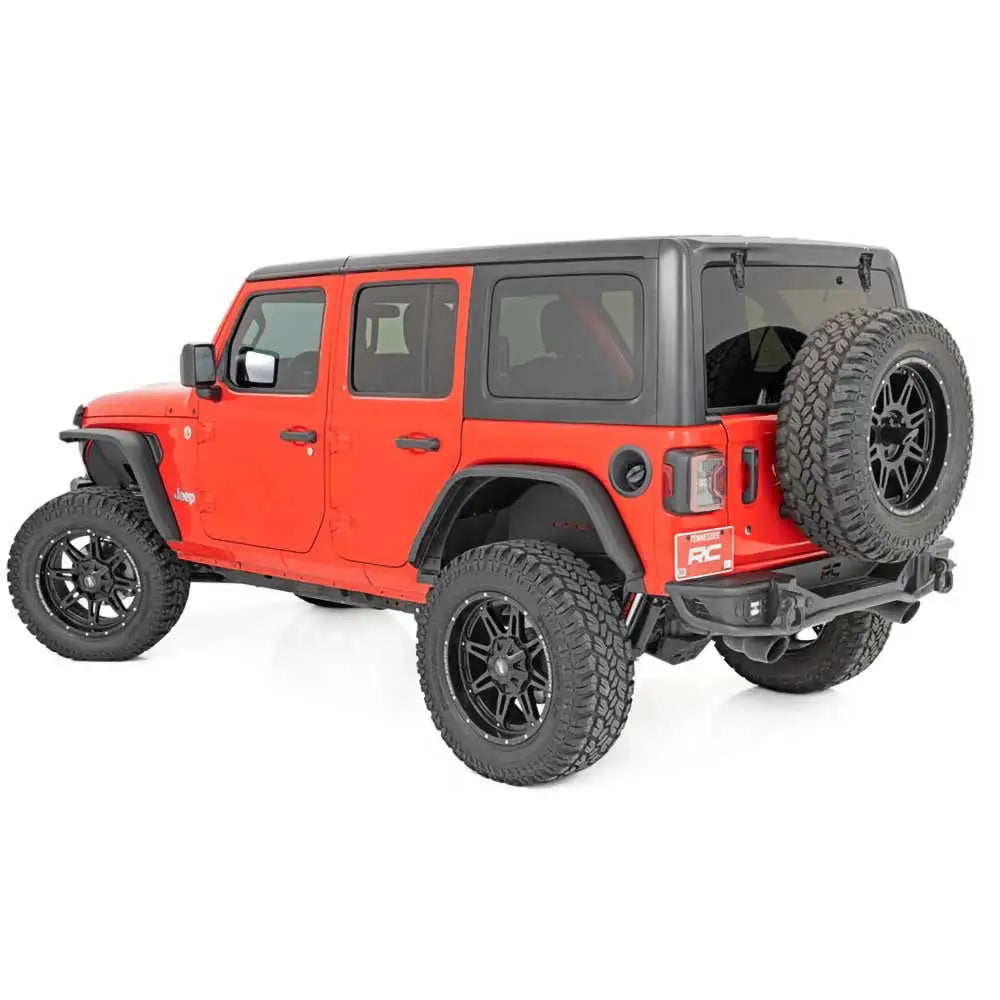 Foran og Bakskjermerforlengelser Rough Country Led Flat - Jeep Wrangler Jl 4xe 21-