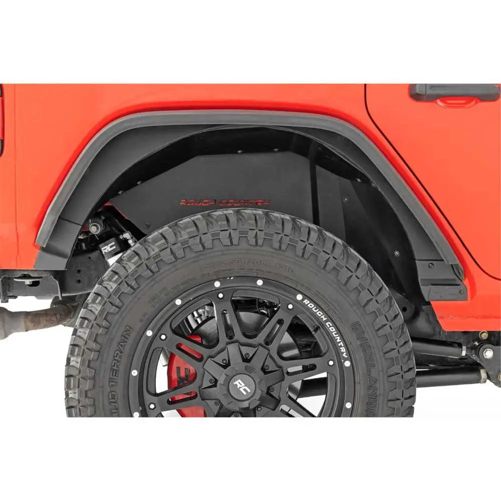 Foran og Bakskjermerforlengelser Rough Country Led Flat - Jeep Wrangler Jl 4xe 21-