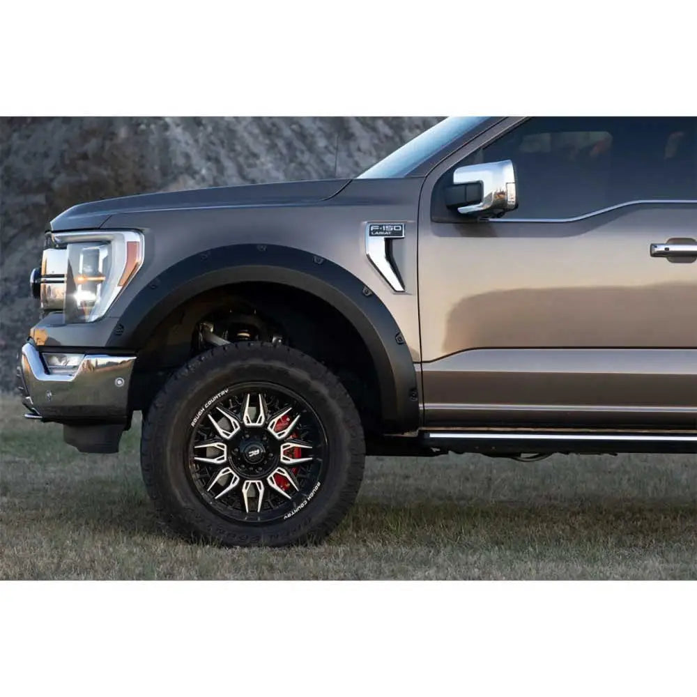 Ford F150 21-23 Skjermbreddere Rough Country Tradisjonell Pocket