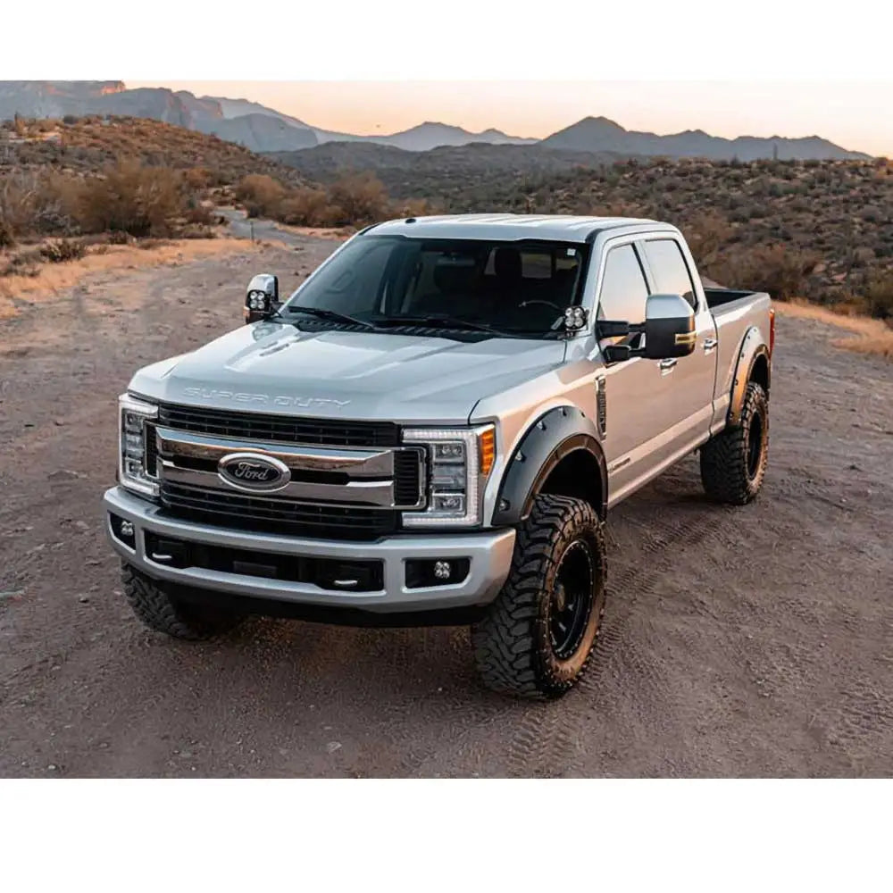 Ford F350 17-22 Skjermbreddere fra Rough Country Defender