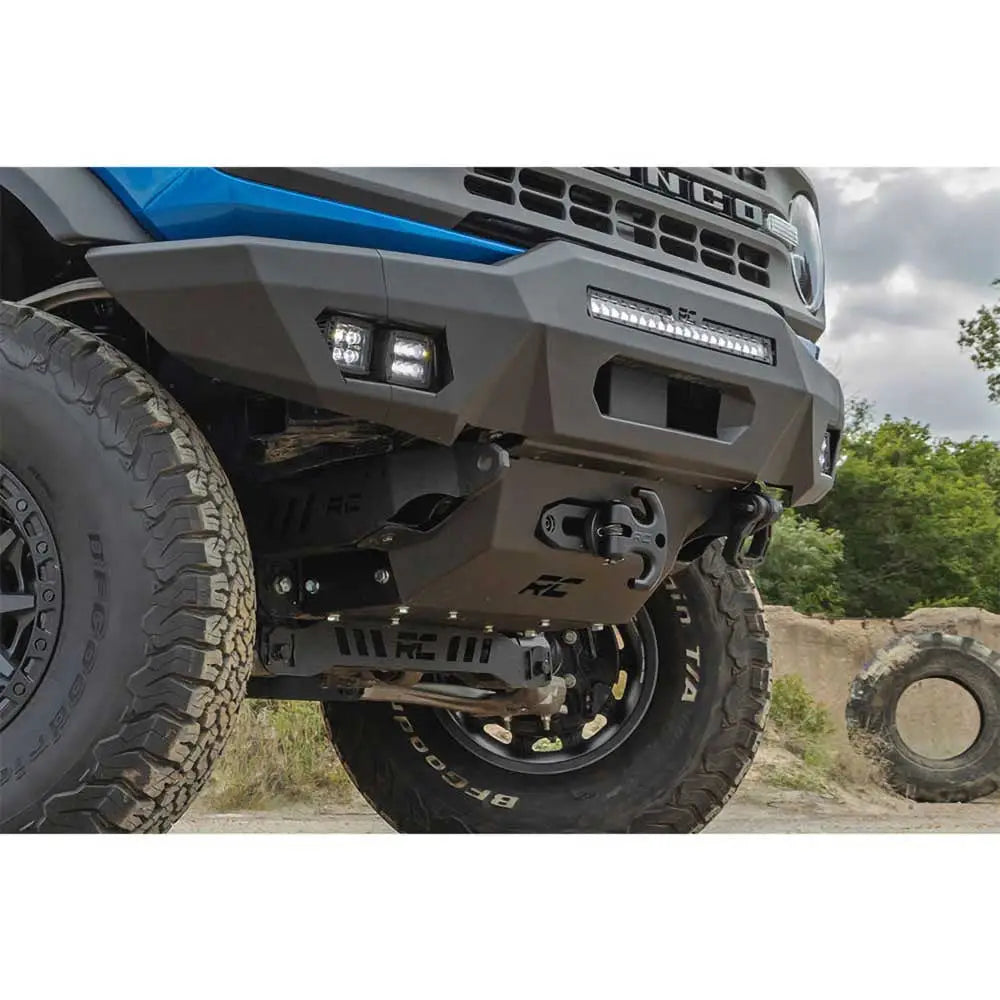 Ford New Bronco 4 d 21- Vinsjplate til Rough Country