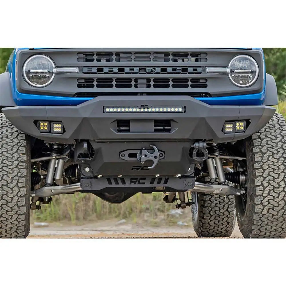Ford New Bronco 4 d 21- Vinsjplate til Rough Country