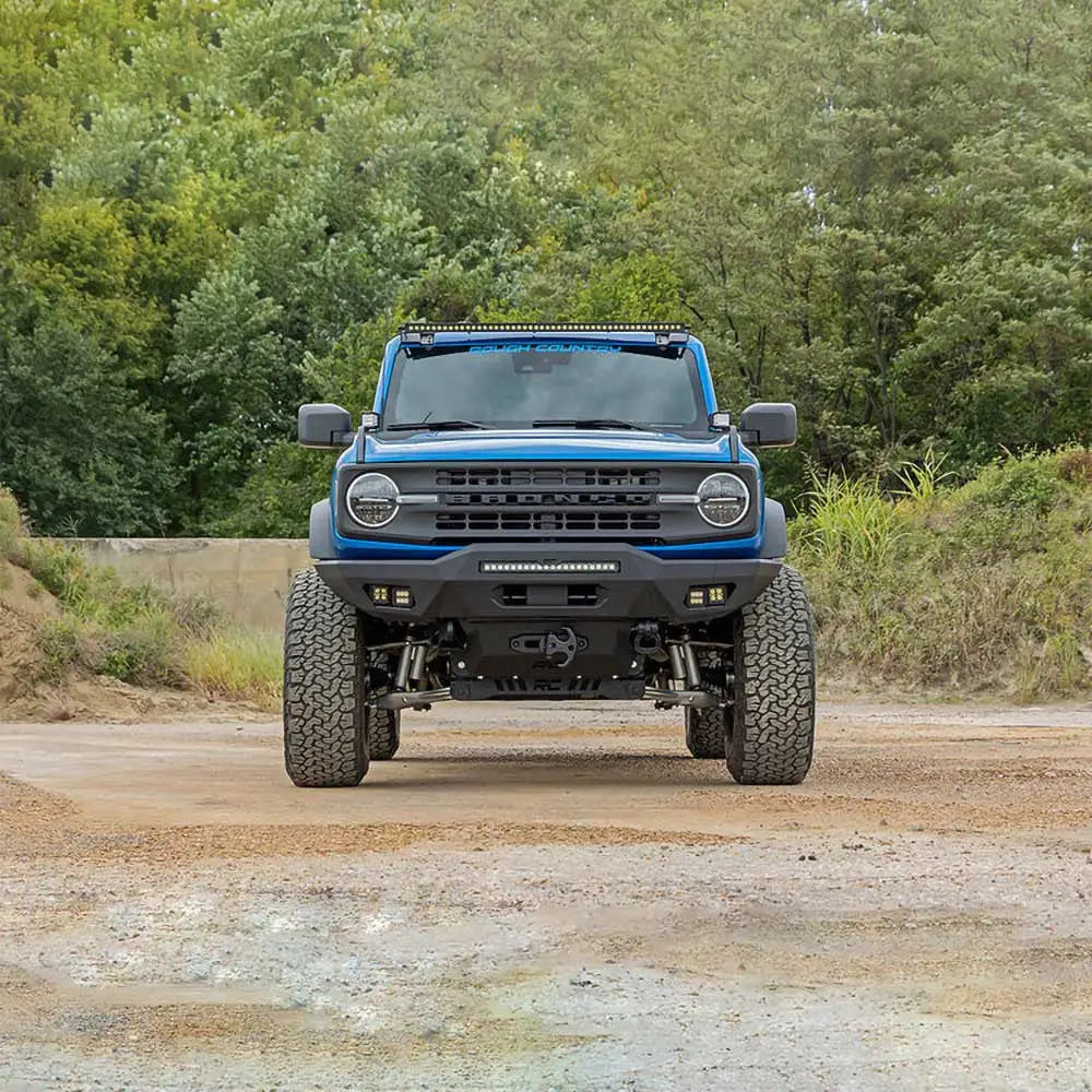 Ford New Bronco 4 d 21- Vinsjplate til Rough Country