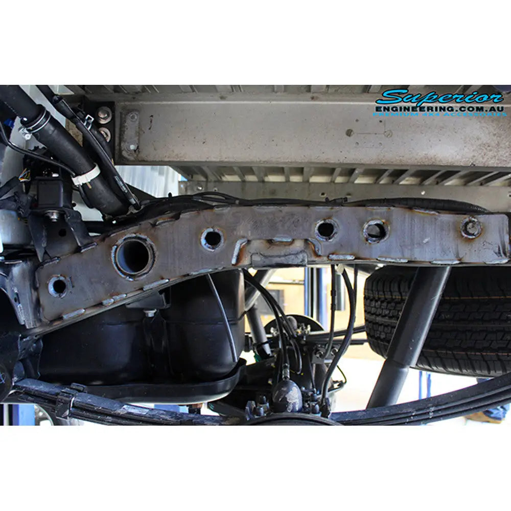 Ford Ranger Pxiii 19-22 Eu Ramme Forsterkende Rammeplate