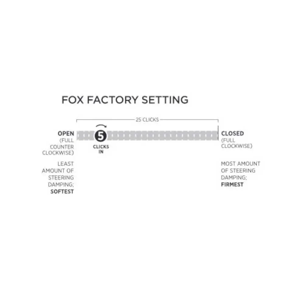 Fox Factory Race 2.0 Reservoir Justerbar Ats Styrestabilisator - Jeep Wrangler Jk 2 d 07-18