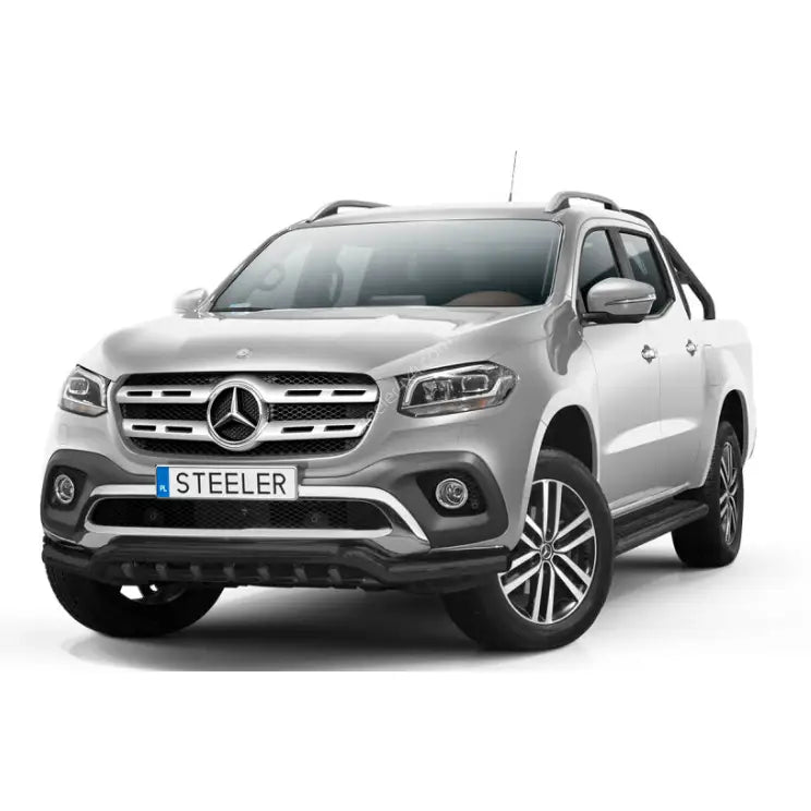 Frontbøyle Mercedes X-klasse 17- Ec Godkjent Lav med Grill
