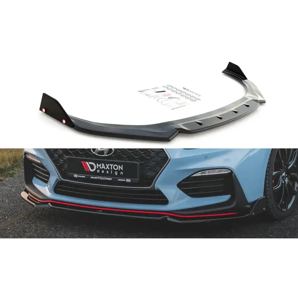 Frontleppe + Flaps V.6 Hyundai I30 n Mk3 Hatchback/fastback
