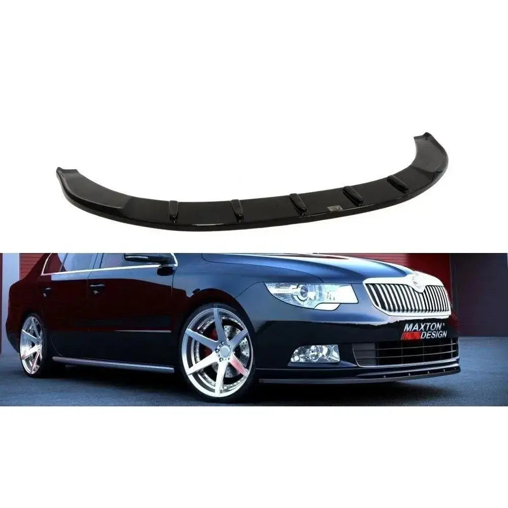 Frontleppe Skoda Superb Ii (for Sport Støtfanger Foran Spoiler)