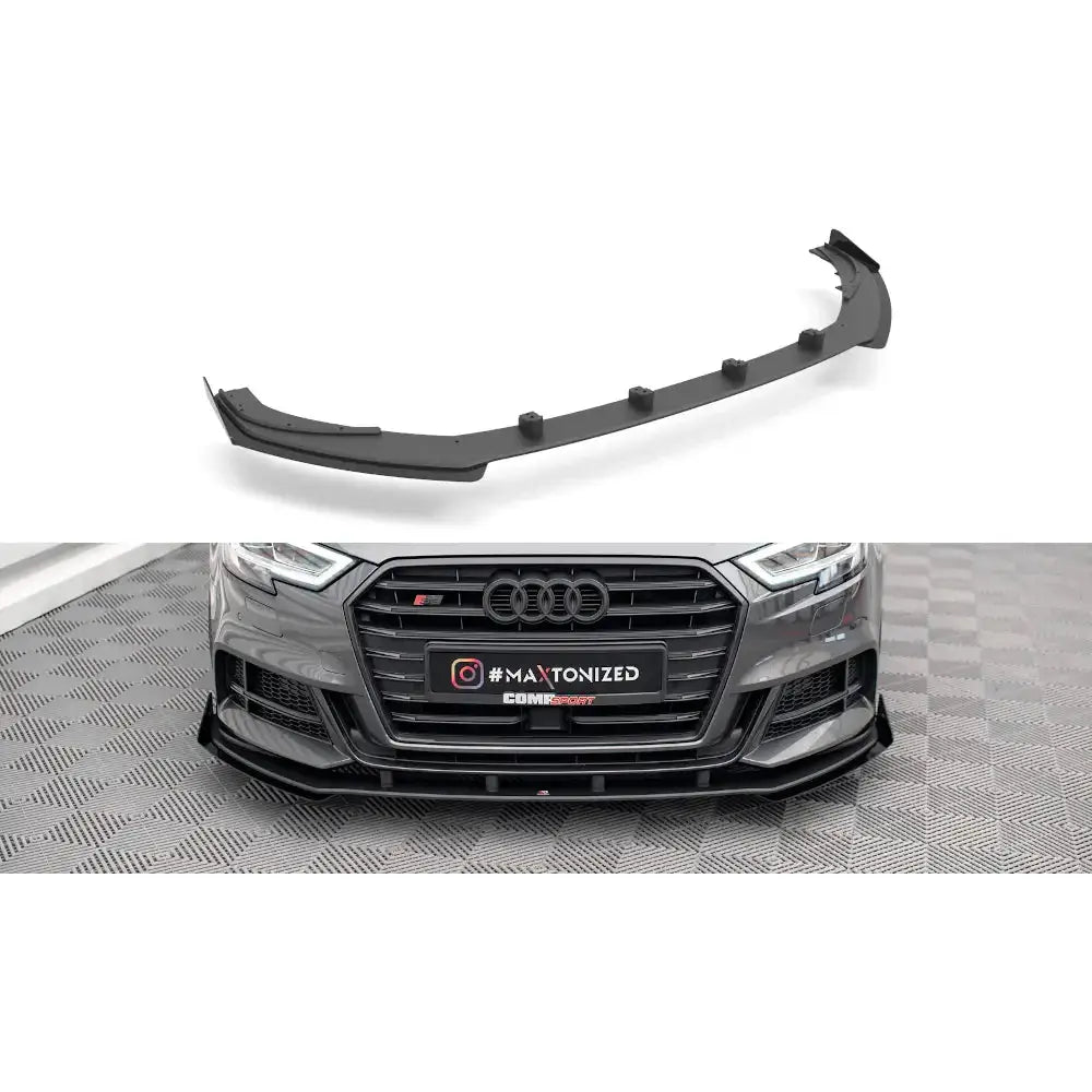 Frontleppe V.1 + Flaps Audi S3 Sportback 8v Facelift