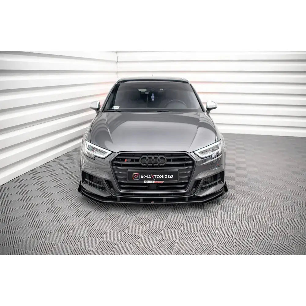 Frontleppe V.1 + Flaps Audi S3 Sportback 8v Facelift