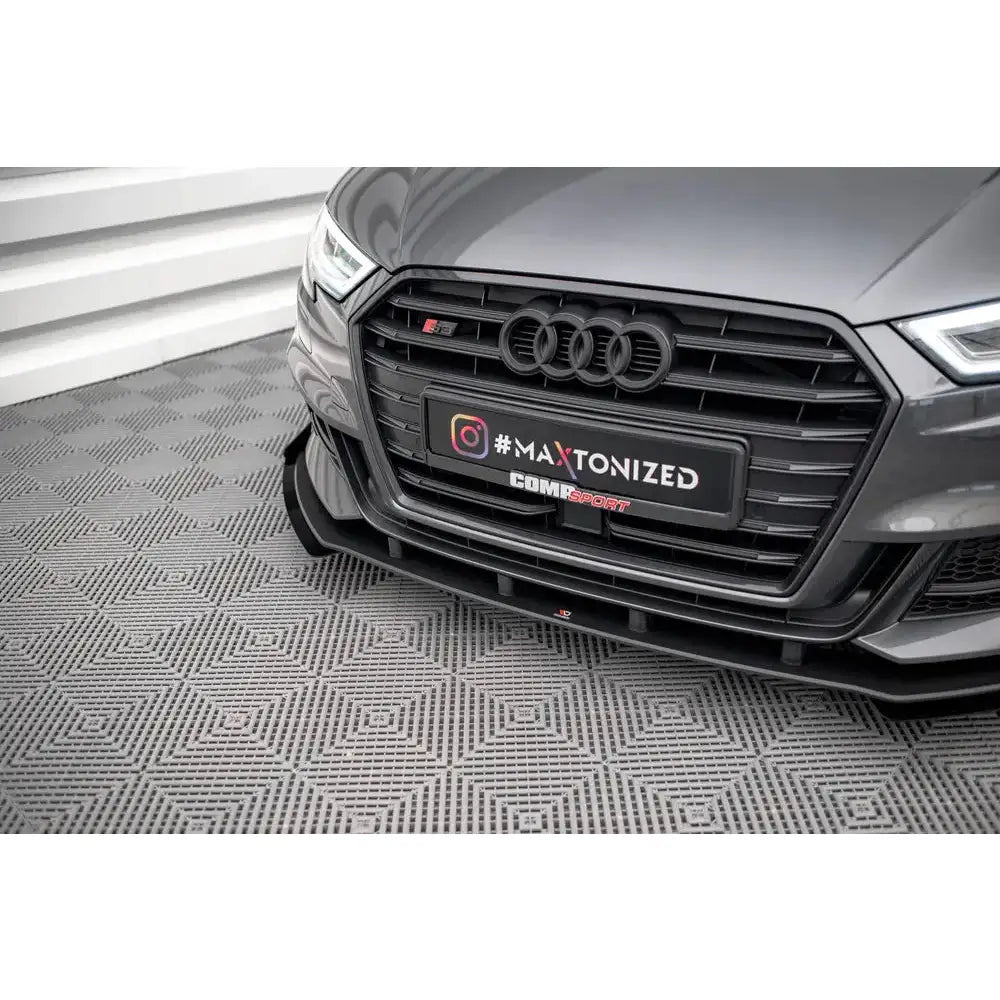 Frontleppe V.1 + Flaps Audi S3 Sportback 8v Facelift
