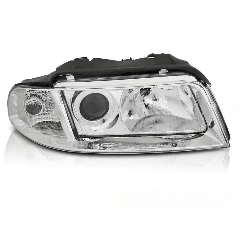 Frontlykt Høyre Chrome - Audi A4 B5 99-00