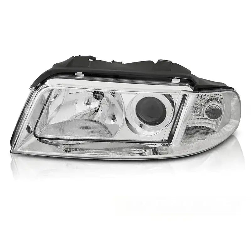 Frontlykt Venstre Chrome - Audi A4 B5 99-00