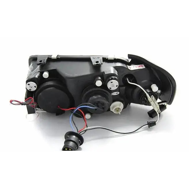 Frontlykter Audi A3 8l 08.96-08.00 Angel Eyes Ccfl Chrome