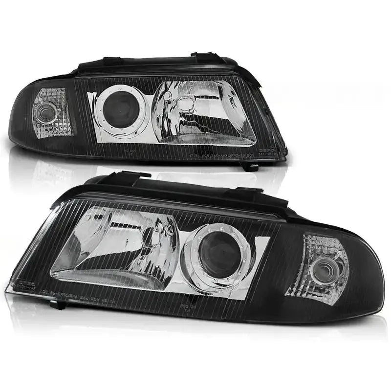 Frontlykter Audi A4 01.99-11.00 Black