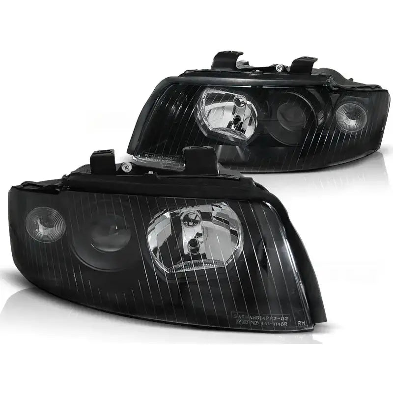 Frontlykter Audi A4 B6 10.00-10.04 Black