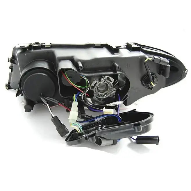 Frontlykter Bmw E46 04.03-06 Coupe / Cabrio Angel Eyes Ccfl Black