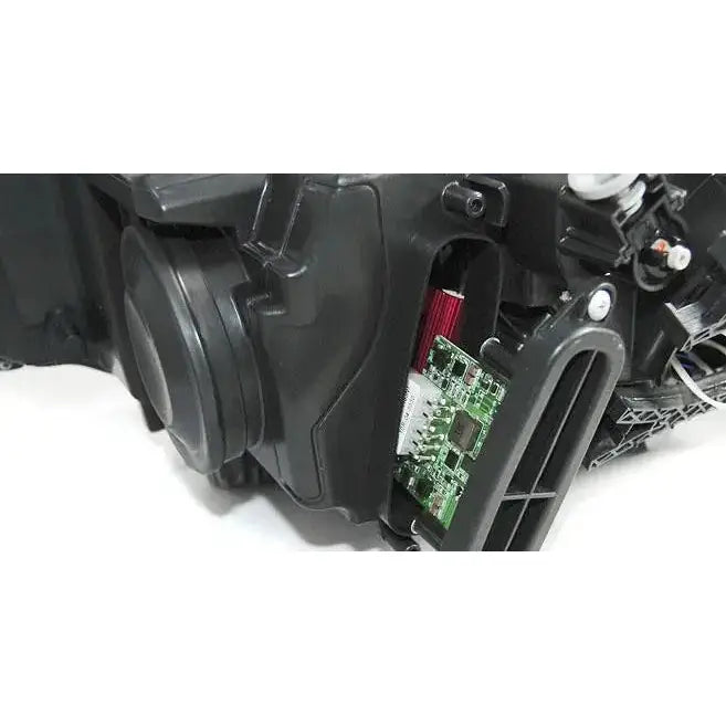 Frontlykter Bmw F30/f31 10.11 05.15 Angel Eyes Led Black