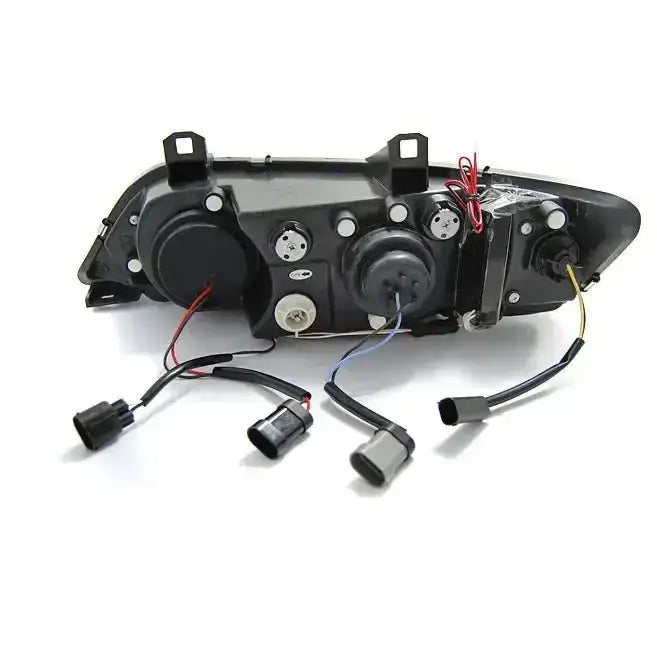 Frontlykter Bmw Z3 01.96-02 Angel Eyes Ccfl Chrome