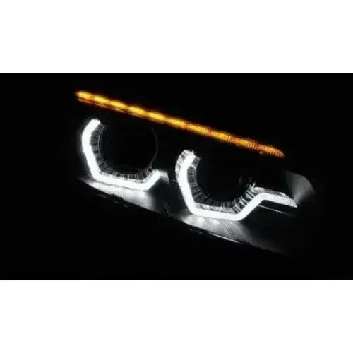 Frontlykter Bmw Z4 E89 09-13 Hid Drl Black Led Seq