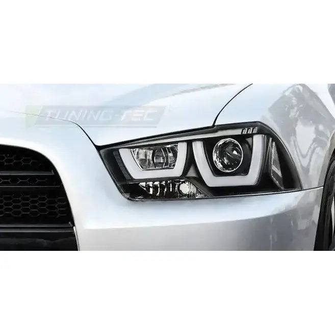 Frontlykter Dodge Charger Lx Ii 11-15 Tube Light Black