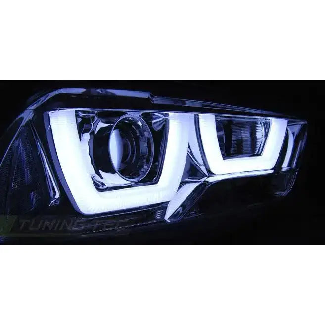 Frontlykter Dodge Charger Lx Ii 11-15 Tube Light Chrome