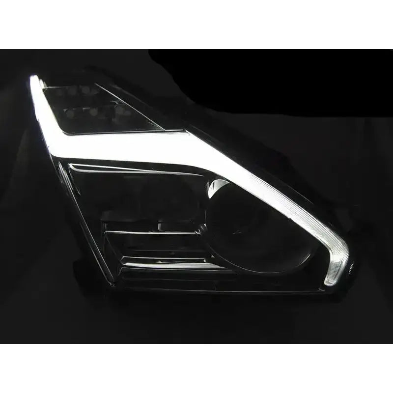 Frontlykter Nissan Gt-r 08-13 Led Chrome