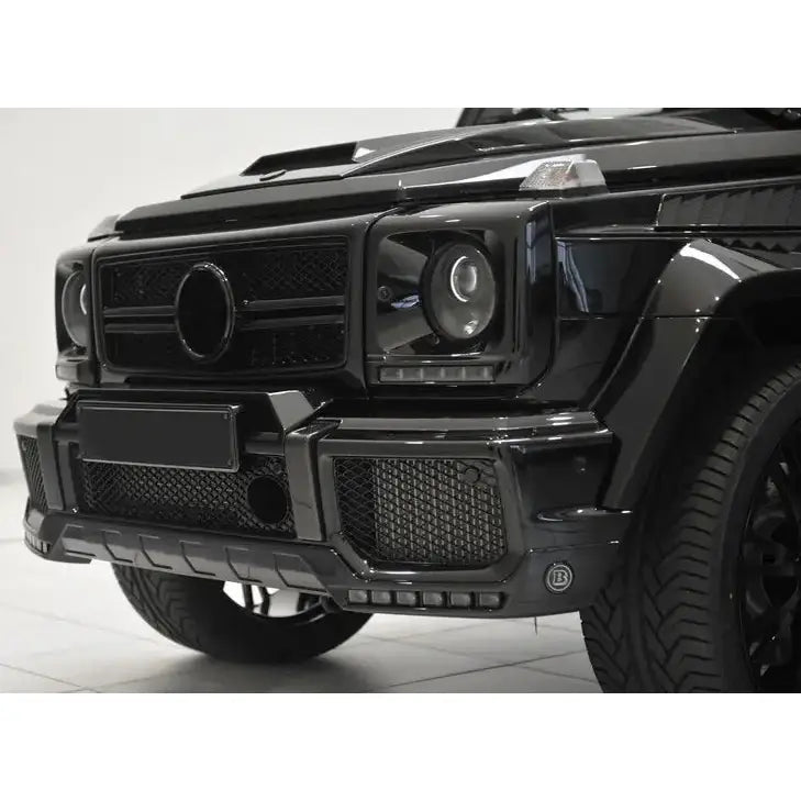 Frontlykter Ramme - Mercedes Geländewagen 89-12 (w463) - Led Drl Black