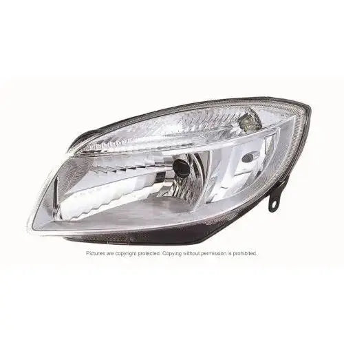 Frontlykter Skoda Fabia 06-10 H4