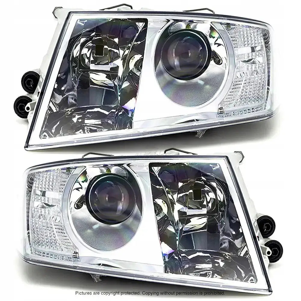 Frontlykter Skoda Octavia 2 04-08 H1 / H7