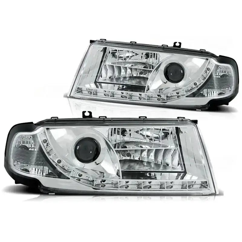 Frontlykter Skoda Octavia i 08.00-04.04 Chrome