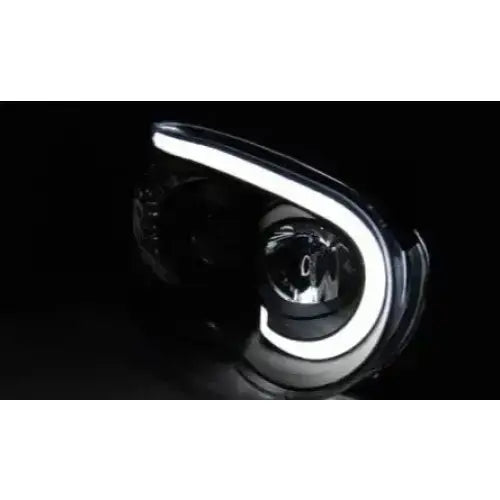 Frontlykter Subaru Impreza Ii Gd 03-05 Tube Light Black
