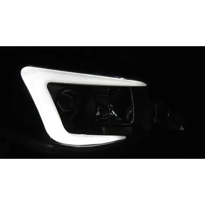 Frontlykter Subaru Impreza Iii Gh 07-12 Tube Black