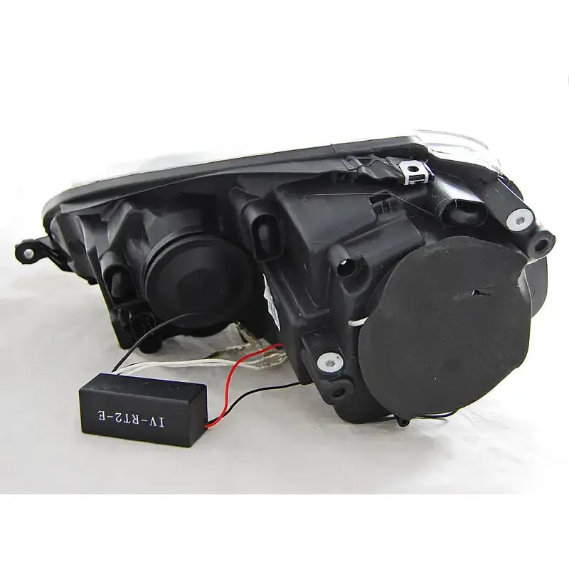 Frontlykter Vw Golf 5 10.03-09 Angel Eyes Ccfl Black