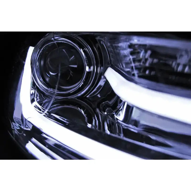 Frontlykter Vw Jetta vi 1.11- Tube Light Chrome