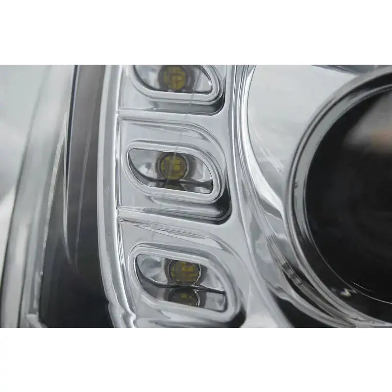 Frontlykter Vw Jetta vi 1.11- Tube Light Tru Drl Chrome
