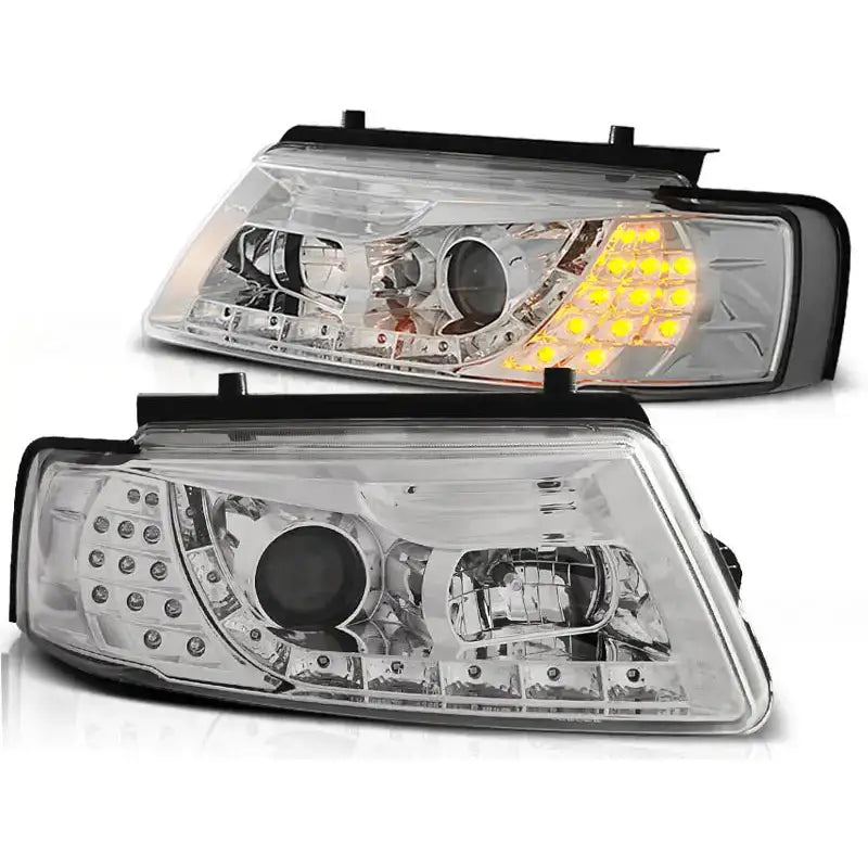 Frontlykter Vw Passat B5 11.96-08.00 Daylight Chrome