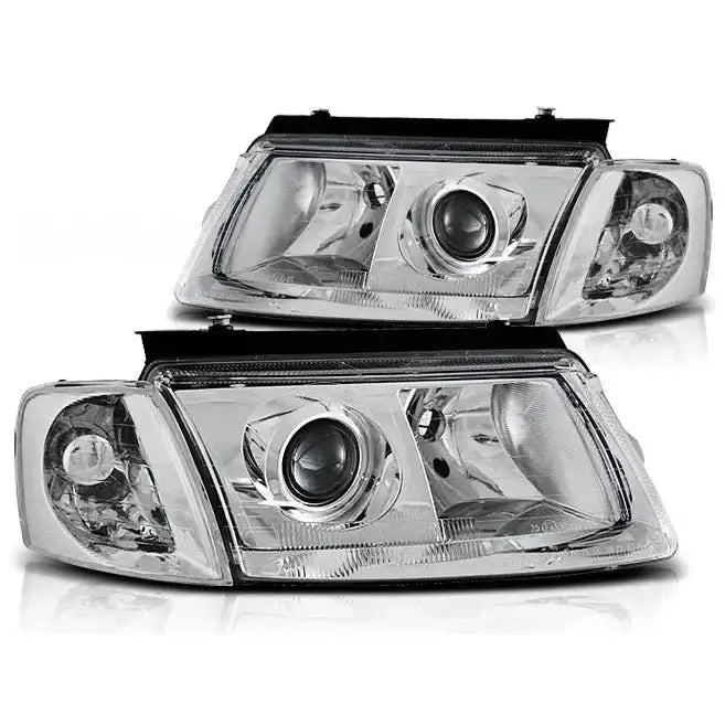 Frontlykter Vw Passat B5 3b 11.96-08.00 H7/h7 Chrome