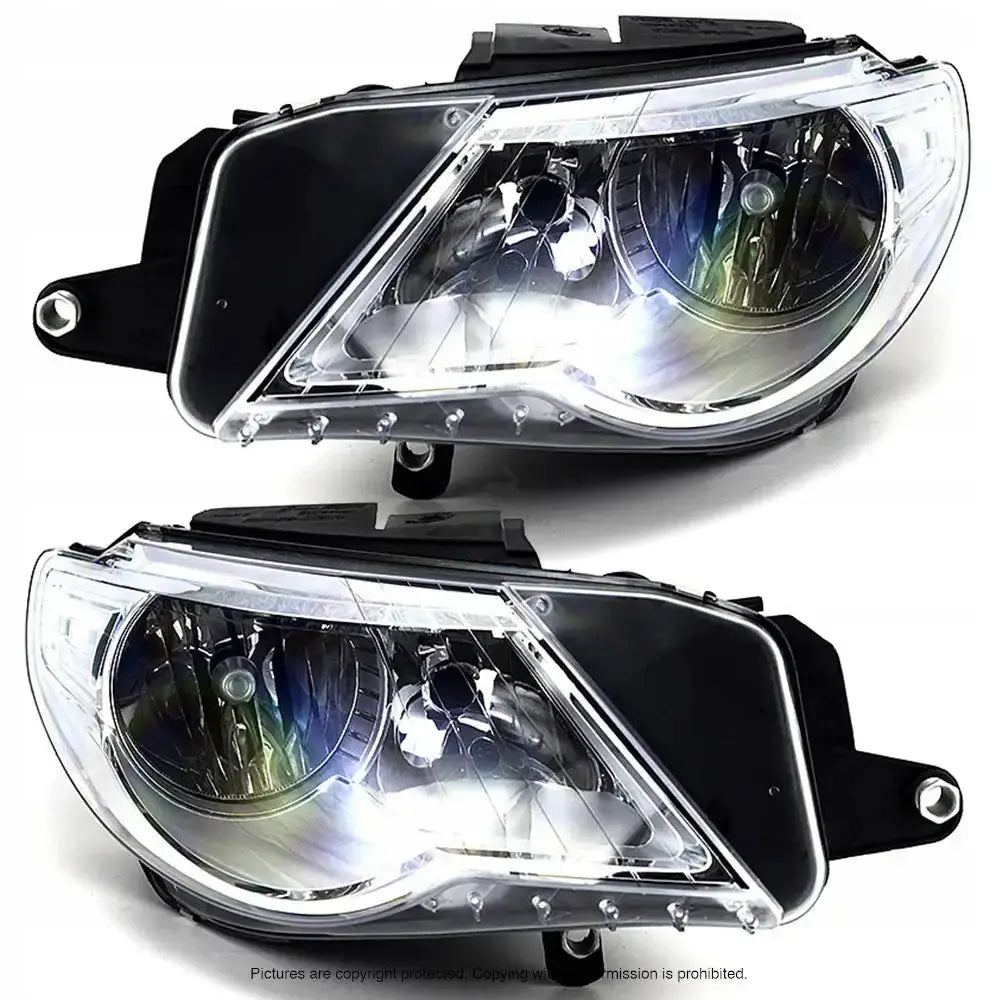 Frontlykter Vw Passat Cc 08-12 H7/h7/h7