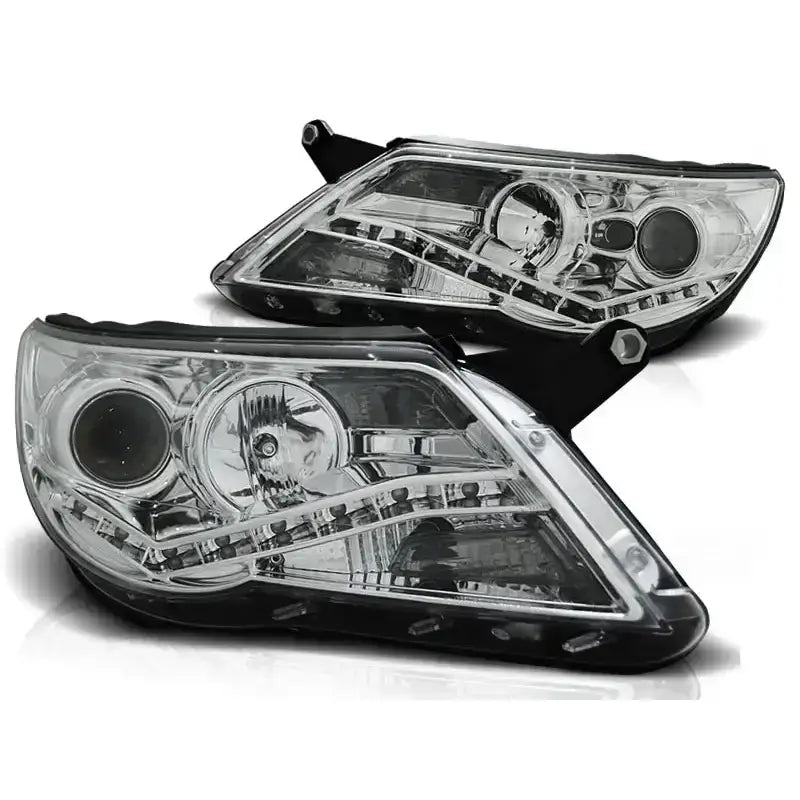Frontlykter Vw Tiguan 10.07-11 Daylight Chrome