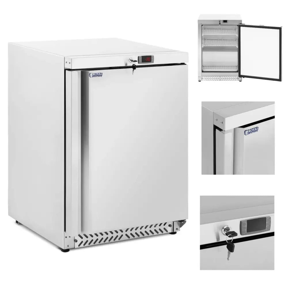 Fryseskap Fryser 3 Hyller 170 l 215 w - Sølv