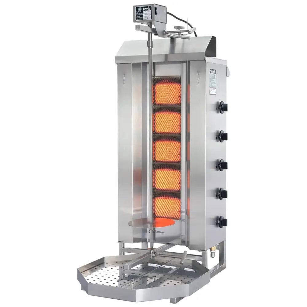 Gassdrevet Kebabgrill 8750 w 50 Kg 230 v --> Gassdrevet Kebabgrill 8750 w 50 Kg 230 v